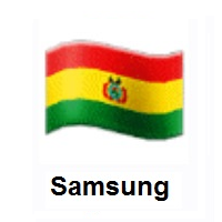 Flag of Bolivia on Samsung