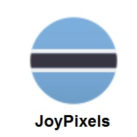 Flag of Botswana on JoyPixels