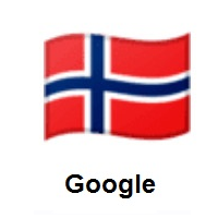 Flag of Bouvet Island on Google Android