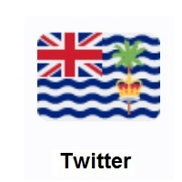 Flag of British Indian Ocean Territory on Twitter Twemoji