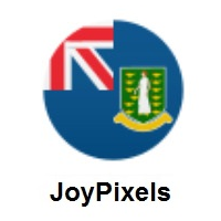 Flag of British Virgin Islands on JoyPixels