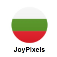 Flag of Bulgaria on JoyPixels