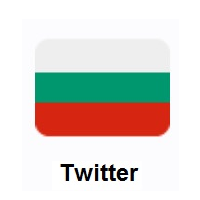 Flag of Bulgaria on Twitter Twemoji