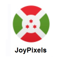 Flag of Burundi on JoyPixels