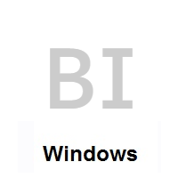Flag of Burundi on Microsoft Windows