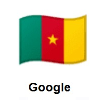 Flag of Cameroon on Google Android