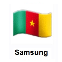 Flag of Cameroon on Samsung