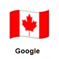 Flag of Canada on Google Android