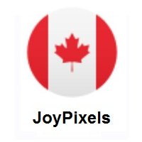 Flag of Canada on JoyPixels