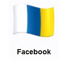 Flag of Canary Islands on Facebook