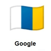 Flag of Canary Islands on Google Android