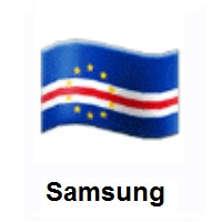 Flag of Cape Verde on Samsung