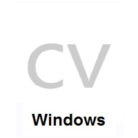 Flag of Cape Verde on Microsoft Windows