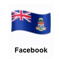 Flag of Cayman Islands on Facebook