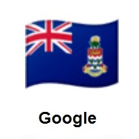 Flag of Cayman Islands on Google Android