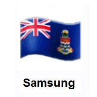 Flag of Cayman Islands on Samsung