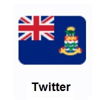 Flag of Cayman Islands on Twitter Twemoji
