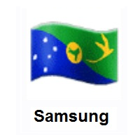 Flag of Christmas Island on Samsung