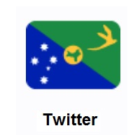 Flag of Christmas Island on Twitter Twemoji