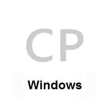 Flag of Clipperton Island on Microsoft Windows