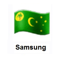 Flag of Cocos (Keeling) Islands on Samsung