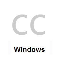 Flag of Cocos (Keeling) Islands on Microsoft Windows