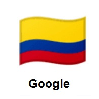 Flag of Colombia on Google Android