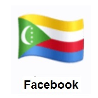 Flag of Comoros on Facebook
