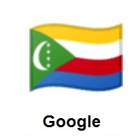 Flag of Comoros on Google Android