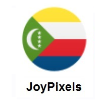 Flag of Comoros on JoyPixels