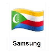Flag of Comoros on Samsung