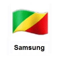 Flag of Congo - Brazzaville on Samsung