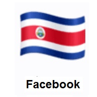Flag of Costa Rica on Facebook