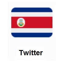 Flag of Costa Rica on Twitter Twemoji