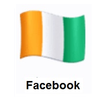 Flag of Côte d’Ivoire on Facebook
