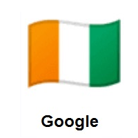 Flag of Côte d’Ivoire on Google Android
