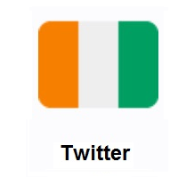 Flag of Côte d’Ivoire on Twitter Twemoji