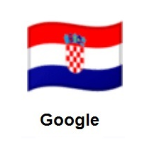 Flag of Croatia on Google Android