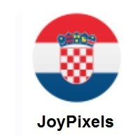 Flag of Croatia on JoyPixels