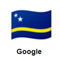 Flag of Curaçao on Google Android