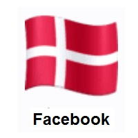 Flag of Denmark on Facebook