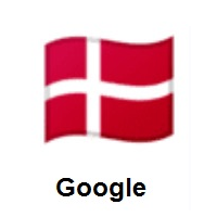 Flag of Denmark on Google Android