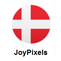 Flag of Denmark on JoyPixels