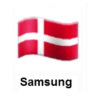 Flag of Denmark on Samsung