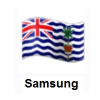 Flag of Diego Garcia on Samsung
