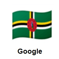 Flag of Dominica on Google Android