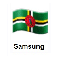 Flag of Dominica on Samsung