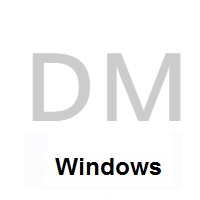 Flag of Dominica on Microsoft Windows