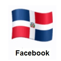 Flag of Dominican Republic on Facebook