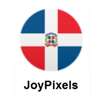 Flag of Dominican Republic on JoyPixels